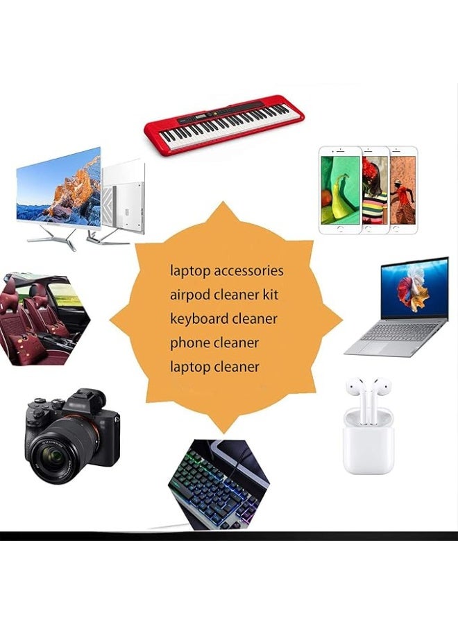 5-in-1 Cleaning Brush – Multi-Purpose Tool for Keyboard, Laptop & Earphones - Image 4