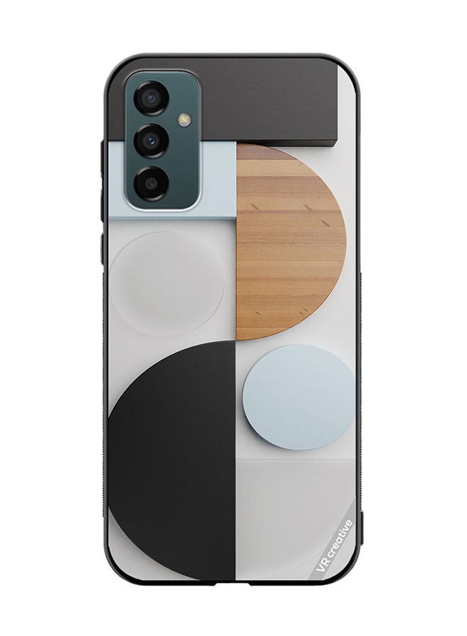 VR CREATIVE Protective Case Cover For Samsung Galaxy F23 Abstract Design Multicolour - Image 1