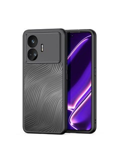 HuHa Case Cover For Realme GT Neo5 SE DUX DUCIS Aimo Series TPU + PC Frosted Feel Phone Case Black 