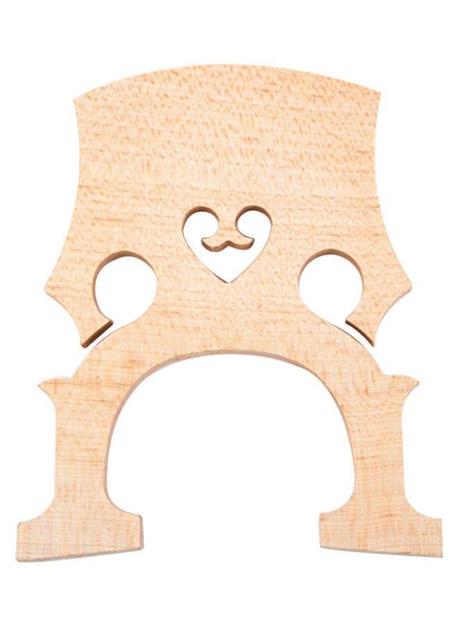 NIBEMINENT Maple Bridge for Double Bass Contrabass Upright