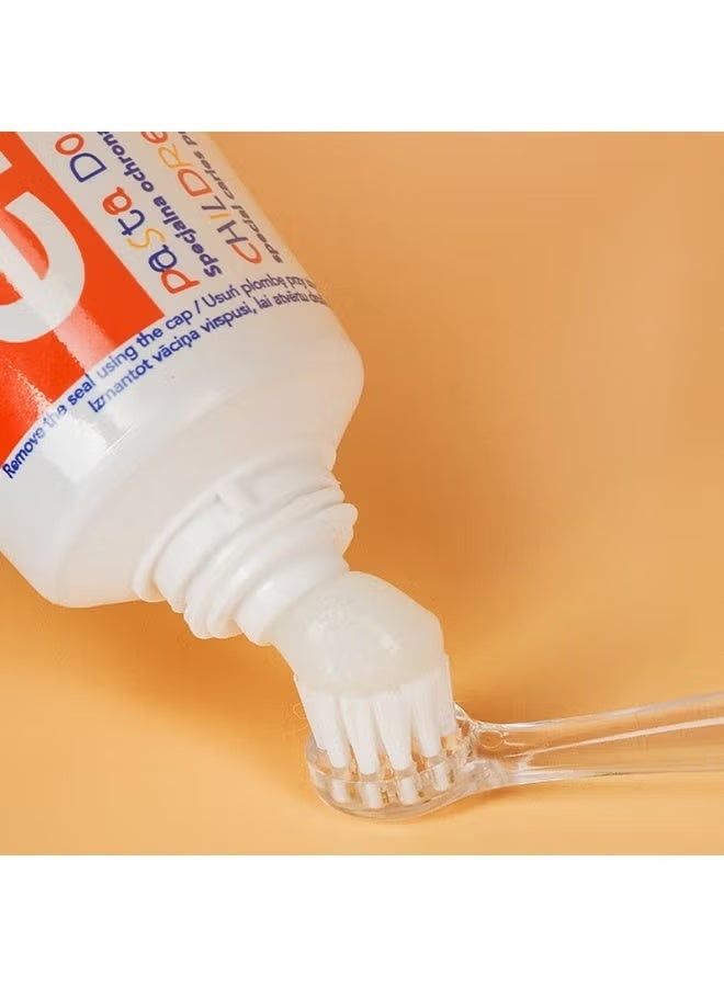 إلميكس Anti-Cavity Toothpaste for Children (0-6 Years Old) - Low Fluoride Formula, Safe to Swallow, Gently Cleans Baby Teeth (50ml) - Image 3