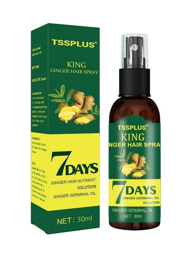 TSSPLUS - New Ginger Hair Growth Essential Sprayhair Growth Serumhair Growth Treatment Hair Serum Anti Hair Loss Thinning Balding Repairs Hair Follicles Promotes Thicker Stronger Hair And Promotes Hair Regrowth - Image 1
