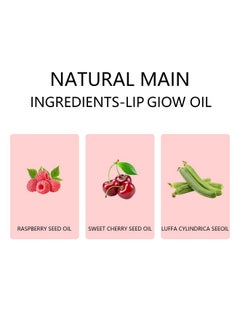 Marine Forest Marine Forest Hydrating Lip Glow Oil, Plumping Lip Gloss Transparent Lip Oil Tinted for Lip Care and Dry Lips, Non Sticky, Shiny and Moisturizing (02)  - Image 5