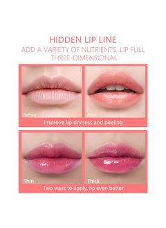 Marine Forest Marine Forest Hydrating Lip Glow Oil, Plumping Lip Gloss Transparent Lip Oil Tinted for Lip Care and Dry Lips, Non Sticky, Shiny and Moisturizing (02)  - Image 3