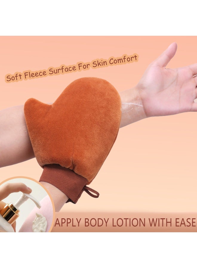 غنافوتو قفاز قفاز تطبيق غسول الجسم بقفاز التسمير الذاتي للتطبيق السريع لواقي الشمس وغسول الجسم وغيرها - Image 2