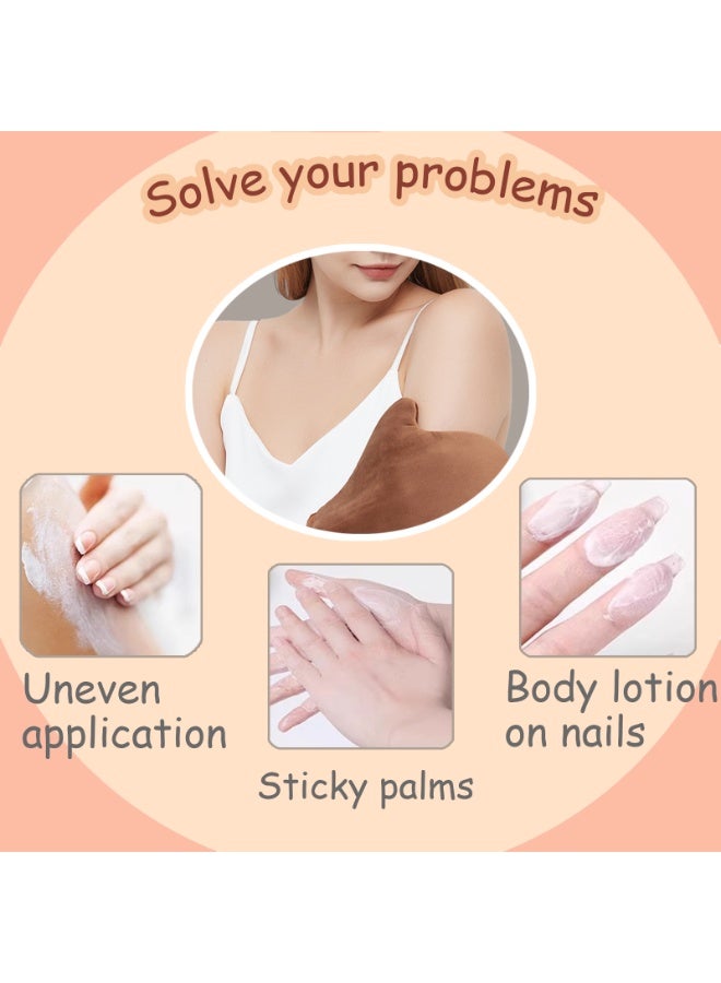 غنافوتو قفاز قفاز تطبيق غسول الجسم بقفاز التسمير الذاتي للتطبيق السريع لواقي الشمس وغسول الجسم وغيرها - Image 5