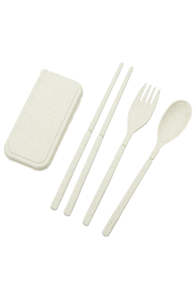 Star Babies Organic Mini Fork, Spoon & Chopstick Set - 3 Pcs - Image 1