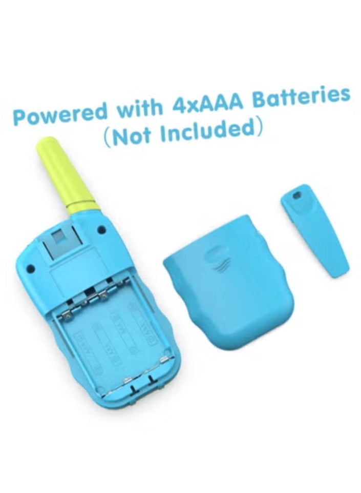 Toys for 3-12 Year Old Boys Girls, Walkie Talkies for Kids 22 Channels 2 Way Radio Toy with Backlit LCD Flashlight, 3 Miles Range for Outside, Camping, Hiking (Blue)  - Image 2