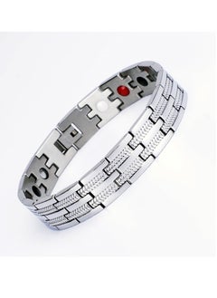 Titanium Steel Magnetic Bracelet Powerful Magnetic Therapy Bracelet Titanium steel bracelet with magnet is solid design and comes with adjustable length