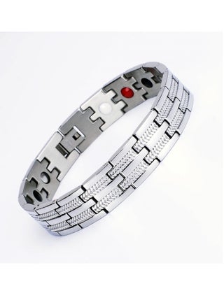 Titanium Steel Magnetic Bracelet Powerful Magnetic Therapy Bracelet Titanium steel bracelet with magnet is solid design and comes with adjustable length - pzsku/ZA9BA51E72413FC4ECB46Z/45/1745932163/0aa6151b-9379-4979-95cc-51a0084792ef