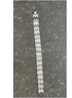 Relax Smart Titanium Steel Magnetic Bracelet Powerful Magnetic Therapy Bracelet Titanium steel bracelet with magnet is solid design and comes with adjustable length  - Image 2