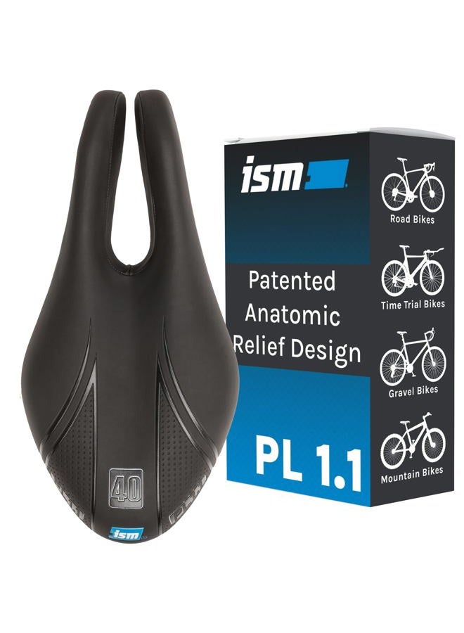 ISM Unisex's PL1.1 Saddle, Black, One Size - Image 1