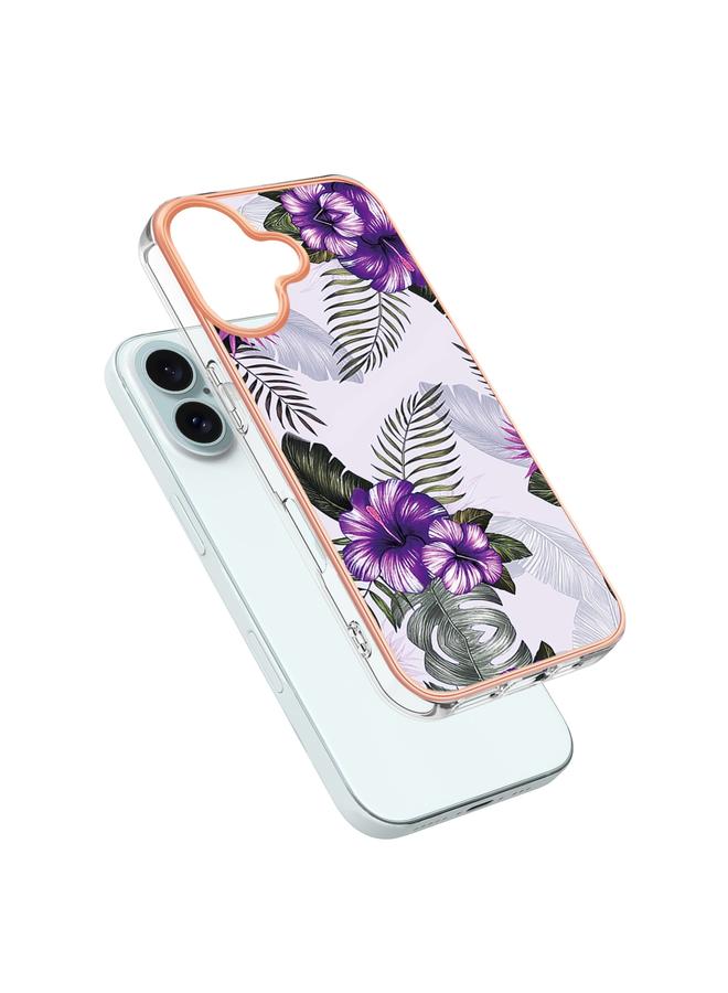 إيروريكس جراب لهاتف iPhone 16 Plus بنمط طلاء كهربائي IMD TPU مقاوم للصدمات - Image 3