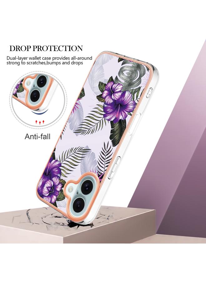 إيروريكس جراب لهاتف iPhone 16 Plus بنمط طلاء كهربائي IMD TPU مقاوم للصدمات - Image 4