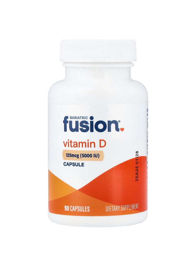 Vitamin D, 125 mcg (5,000 IU), 90 Capsules