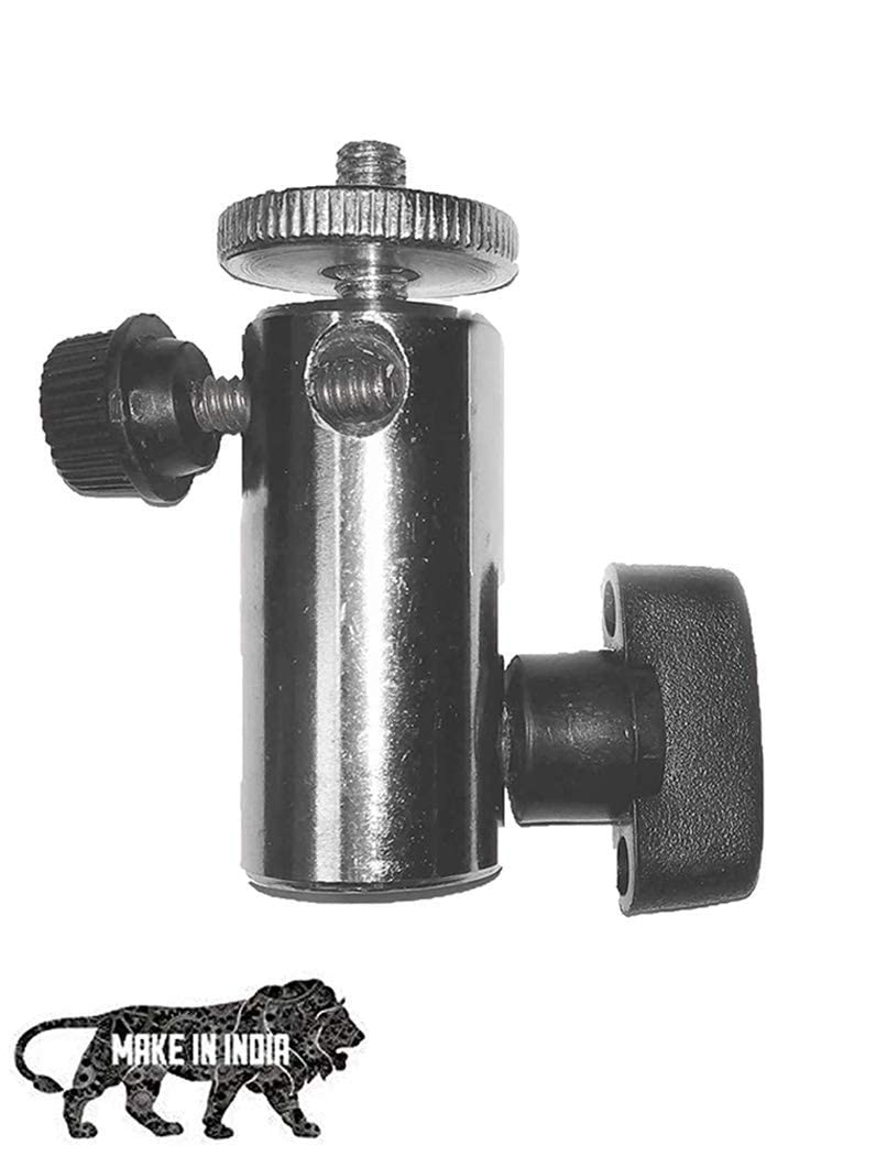 VTS Umbrella Sungun Video Light Clamp/Bracket for Flash/Accepts Hot Shoe/Speed-lite Accessory/Steel Metal Clamp - Image 1