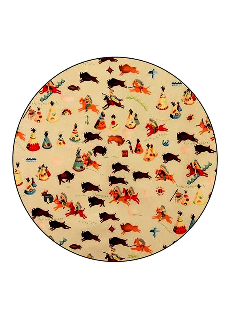 Animals Printed Mouse Pad  Multicolour