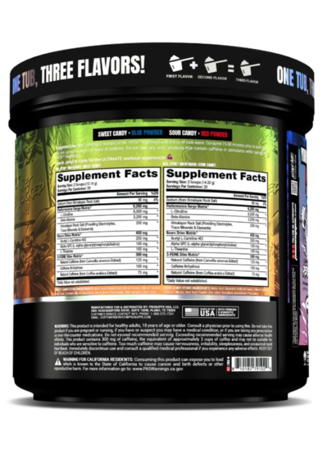 Prosupps -One Tub Hyde Sour Candy | Sweet Candy | Total 40 Servings - Image 3