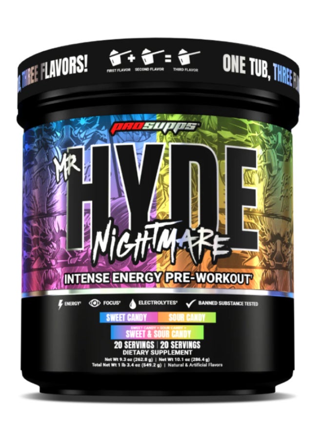 Prosupps -One Tub Hyde Sour Candy | Sweet Candy | Total 40 Servings - Image 1