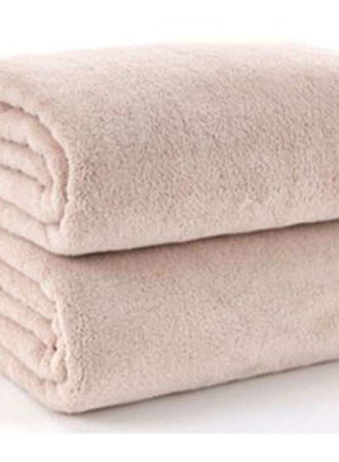 NIBEMINENT 2-Piece Micron Anti-Skid Yarn Baby Bath Towel Set - Image 2
