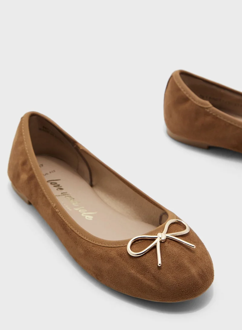 NEW LOOK Wide Fit Koki Ballerina