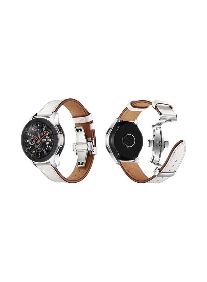 vesus Stylish Replacement Band For Samsung Galaxy Watch White
