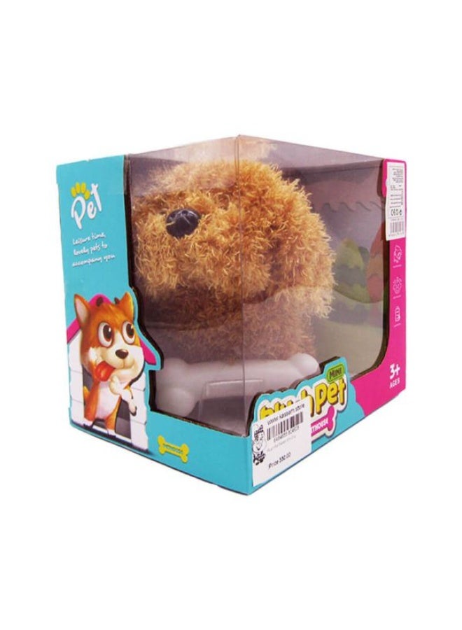 Jolier Fun Toys Play Set Light Puppy Plush Dog Brown - No:1021 - Image 3