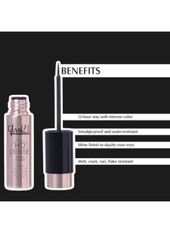 Glam 21 Glam21 Hd Dense Eyeliner ; Shiny Finish; Highly Pigmented ; Smudge Proof; Stays Up To 12 Hrs; 6 Ml  - Image 4
