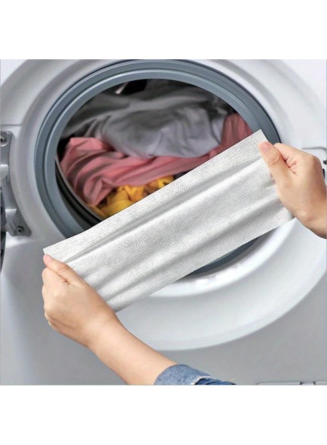 100pcs Laundry Color Catcher Sheets Dye Trapping Anti Transfer 11x14cm - Image 4