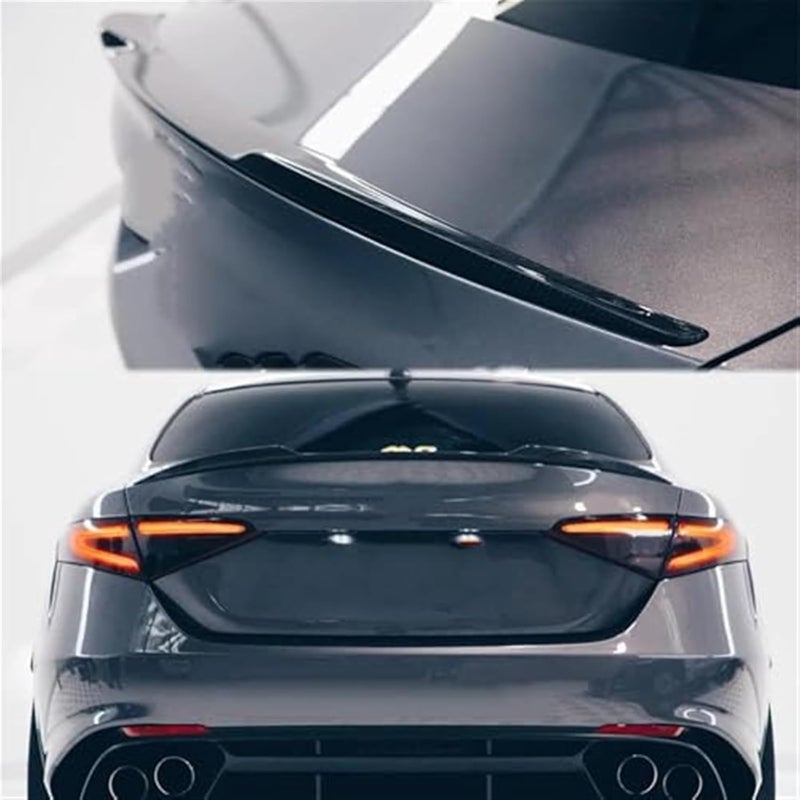 Vuzmode Gloss Black Rear Spoiler for Alfa Romeo Giulia 2015+ - Image 4