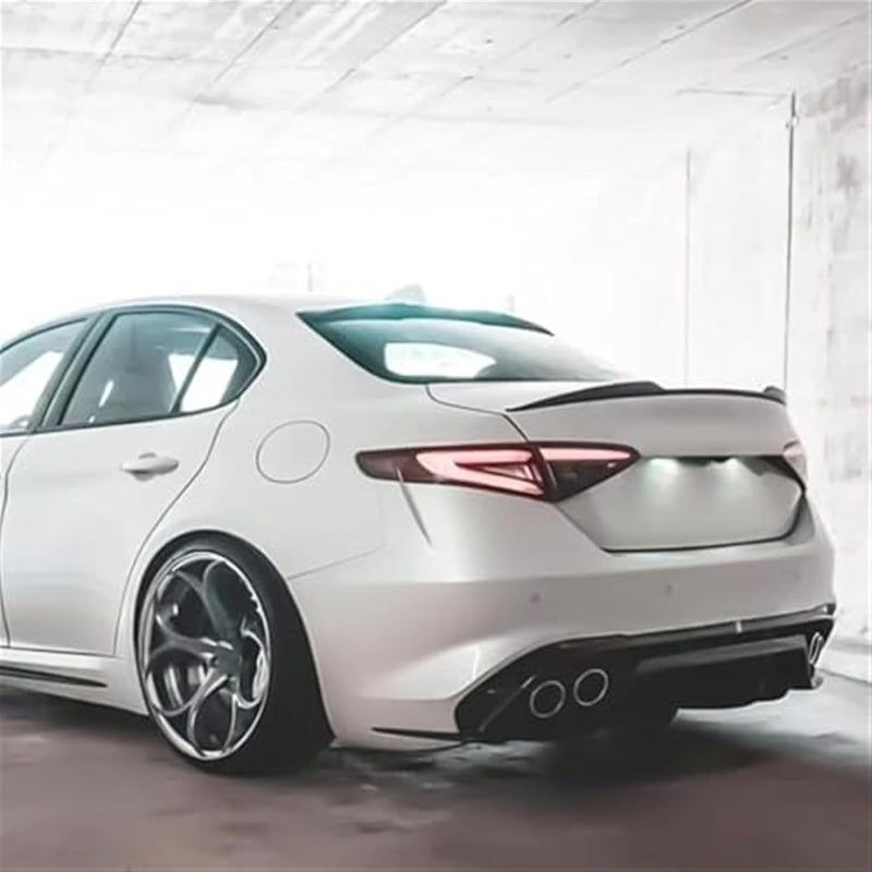 Vuzmode Gloss Black Rear Spoiler for Alfa Romeo Giulia 2015+ - Image 5