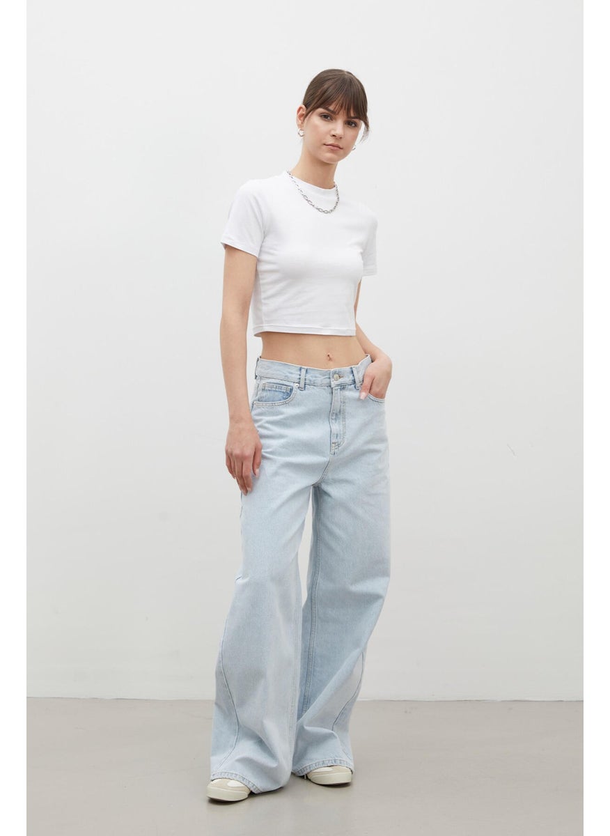 Wide Leg Denim Trousers Ice Blue - pzsku/ZA9BB32D52400FDE7FD41Z/45/_/1741272190/a673d1c7-bfd7-4fb2-9d50-ba102fa0534f