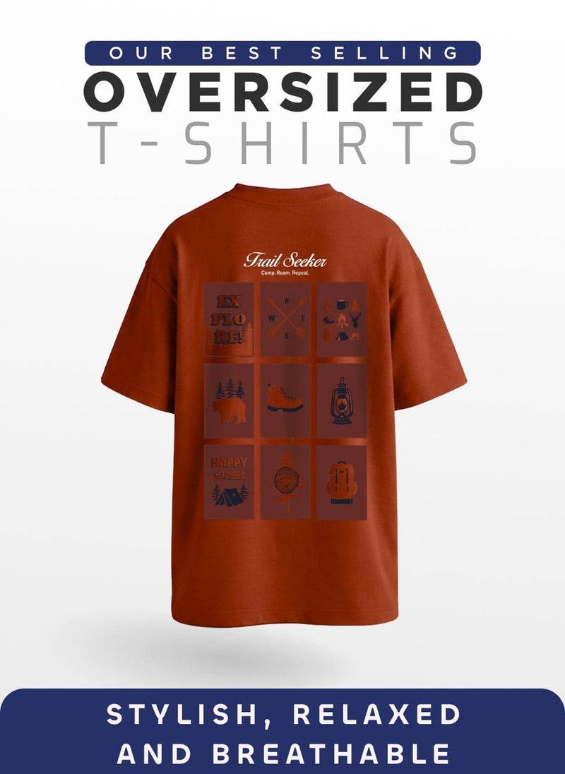 NOBERO Men Oversized Graphic Printed T-shirt - Image 3