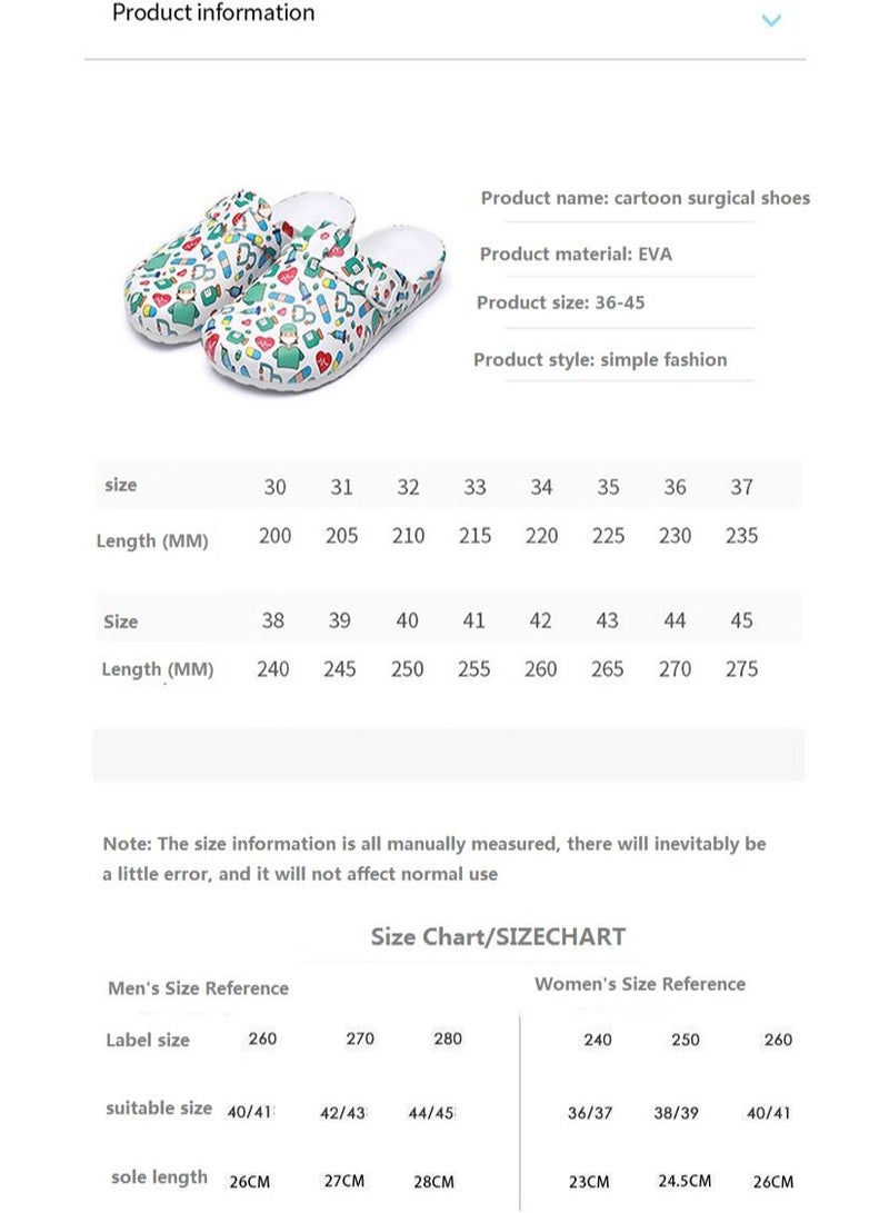 Gasin Comfortable and Slip-resistant Medical Laboratory Operating Room Slippers - Image 5