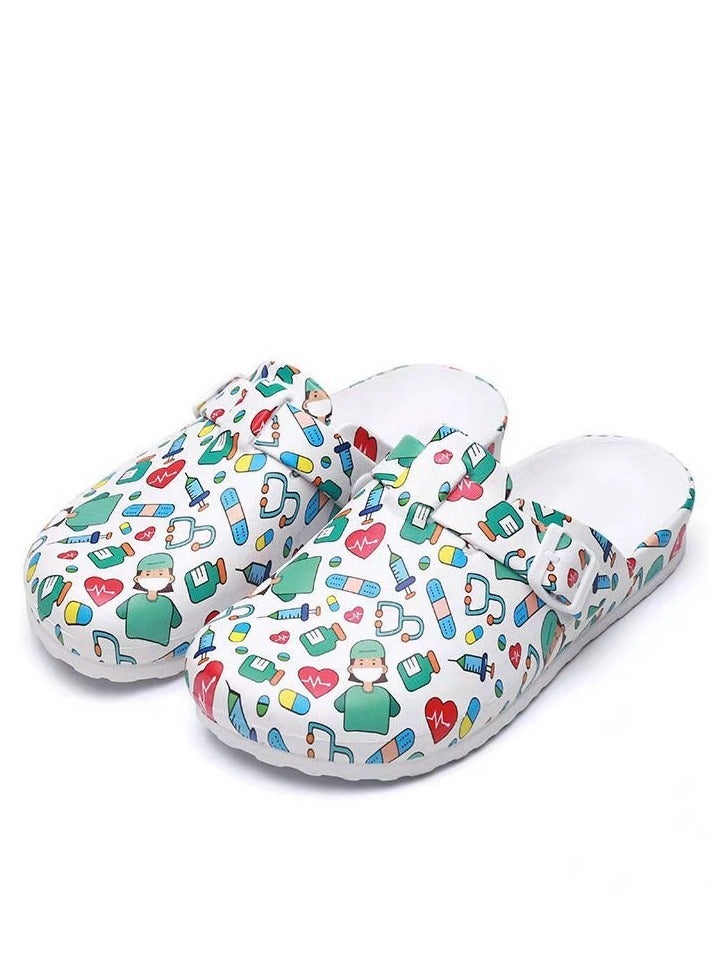 Gasin Comfortable and Slip-resistant Medical Laboratory Operating Room Slippers - Image 2