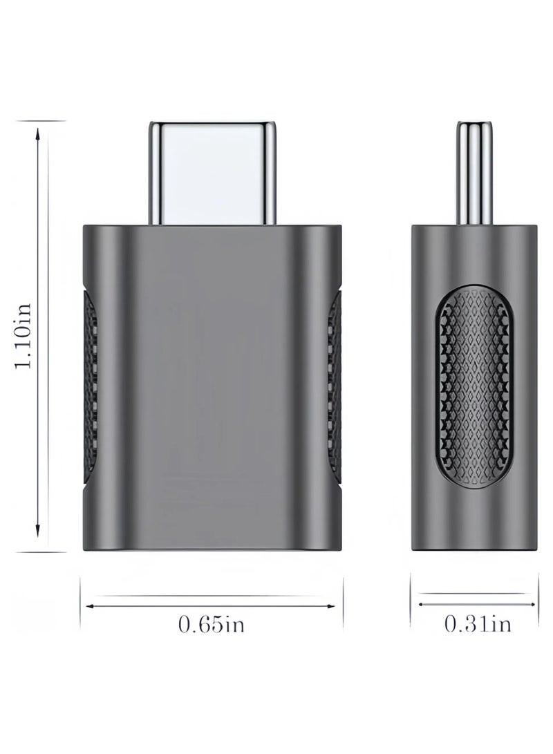 General 10Gbps USB C to USB 3.1 Adapter (4 Pack), Thunderbolt 4/3 to USB OTG Converter for iPhone 15, MacBook, iPad, iMac and More Type C Devices  - Image 5