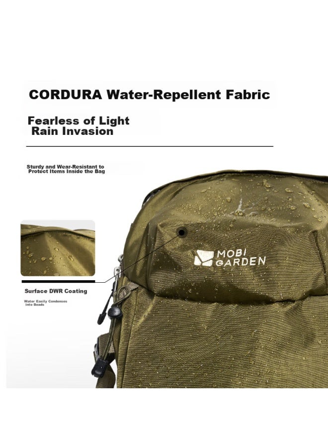 Mobigarden Hiking Backpack, Outdoor Climbing Travel Lightweight 28l Capacity Backpack Fengying Nx23664018 Olive Green - Image 2