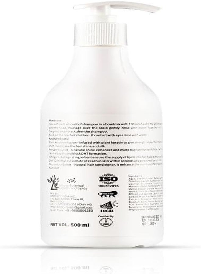 Sweet Professional Global Amazon Secrets Nanoplastia Smoothening Shampoo, 500ml, with BTX Infusion and Bio Keratin (pack of1) - Image 2