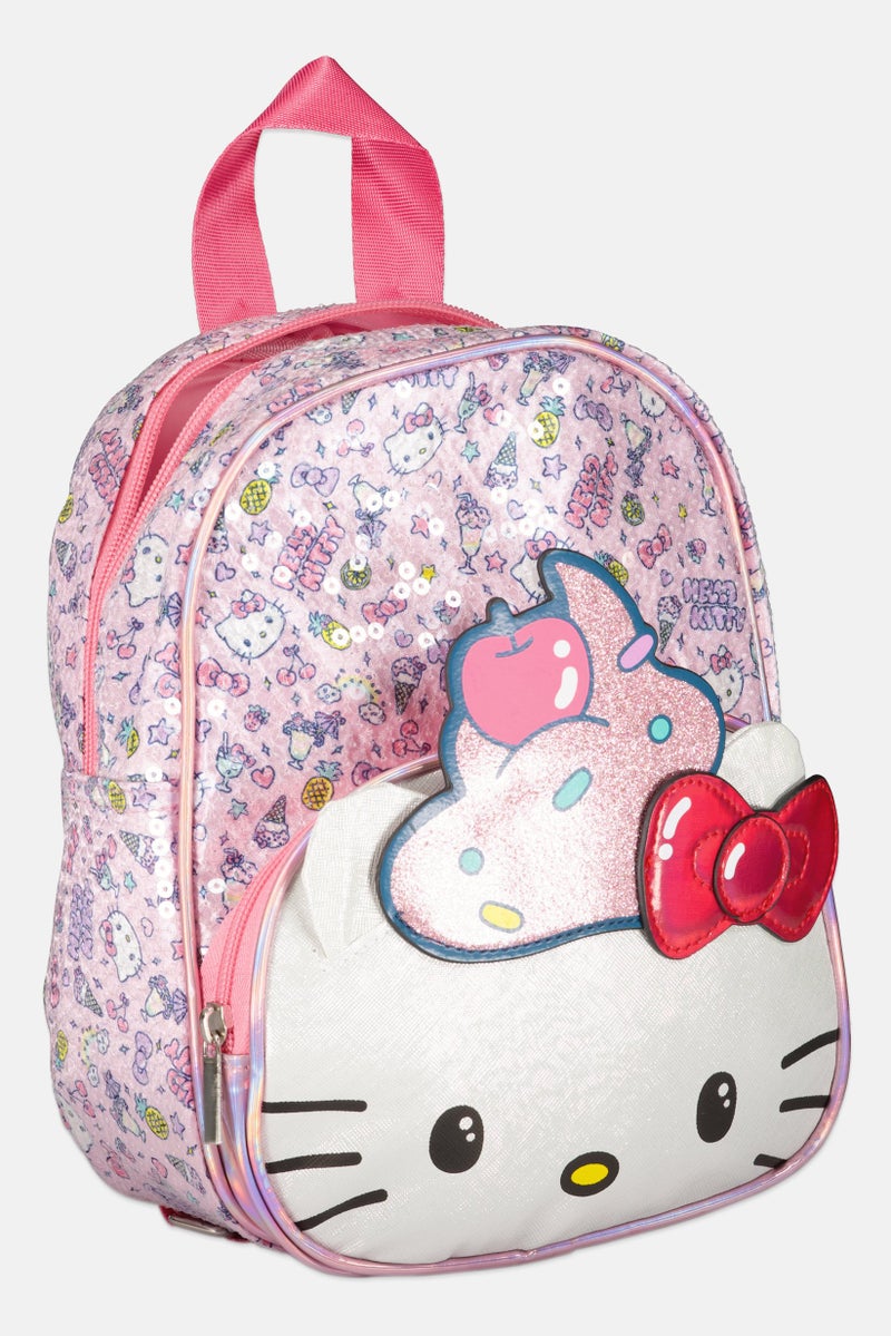 Hello Kitty حقيبة ظهر بنات للأطفال بطباعة جرافيك، متعددة الألوان - Image 3