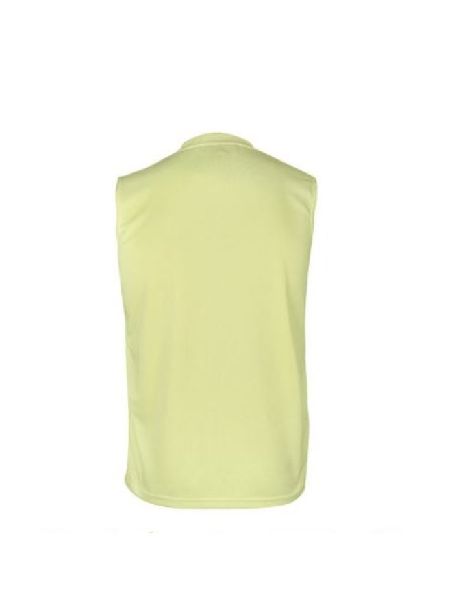 Apacs SL 22002 Sleeveless Badminton T-Shirt, Lemon Ice – Lightweight Quick-Dry Sleeveless Sports Shirt, Breathable Athletic Wear for Badminton, Training & Indoor Sports - Image 2