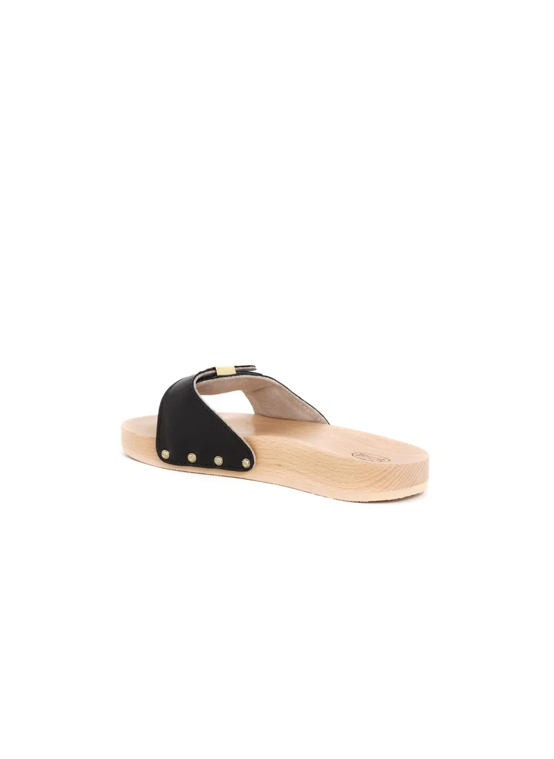 Scholl CLOG BLACK PESCURA FLAT