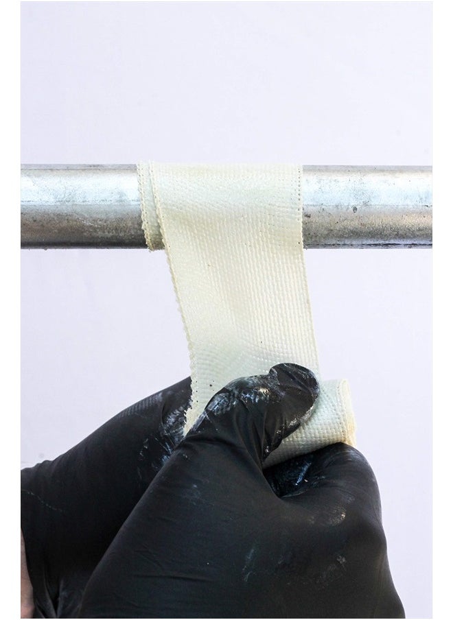 J-B WELD FiberWeld 2” Pipe Repair Cast 2x60 Inch - High Strength Adhesive Fiberglass Wrap - White (38260)  - Image 4