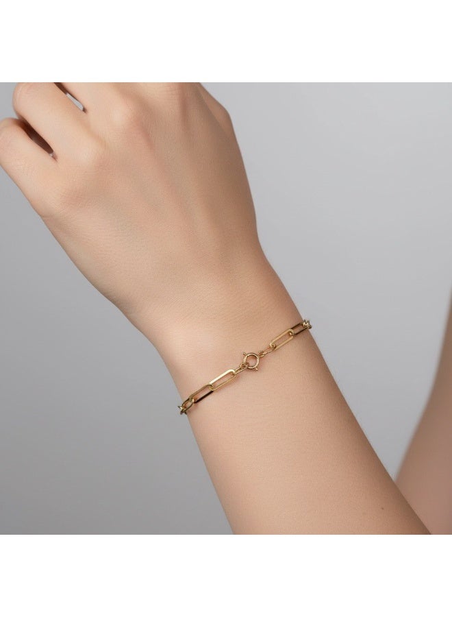 روبي آرت الذهب سوار روبي آرت من الذهب الخالص عيار 18 قيراطًا للبنات - 1.91 جرام - Image 2