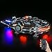 Hilighting Upgraded Led Light Kit Compatible with Lego Star Wars The Dark Falcon Building Set RC Version Compatible with Lego 75389 Model Not Included - Image 2