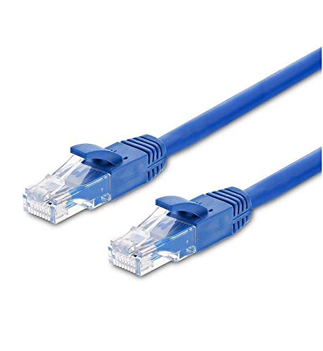 Terabyte 10 Meter LAN Cable CAT5/5E Network Cable Internet Cable RJ45 LAN Wire High Speed Patch Cable Computer Cord for Modem, Personal Computer, Laptop, Router (Blue) - Image 3