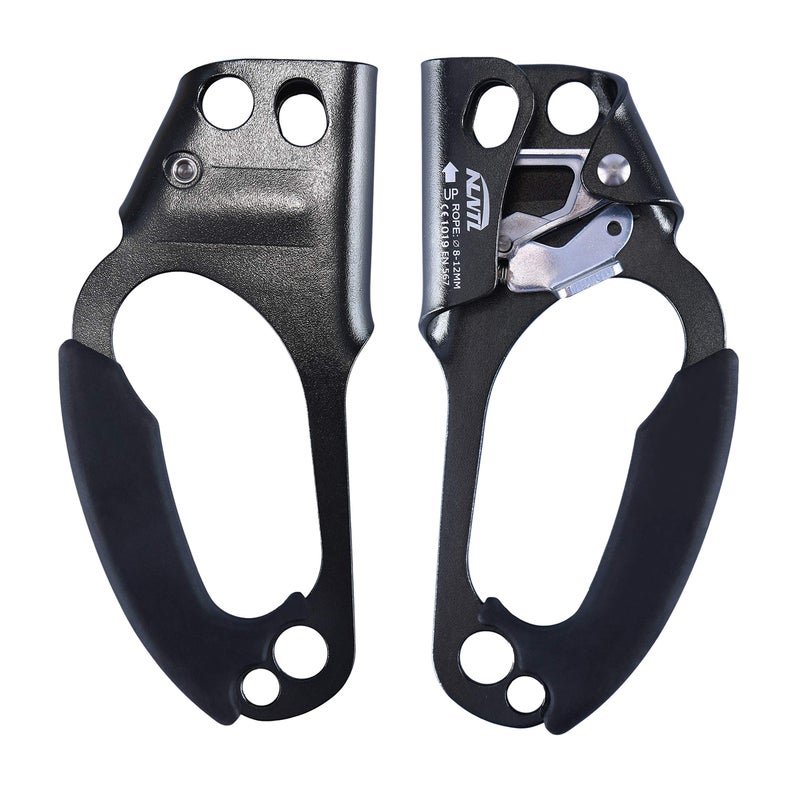 WILDKEN Climbing Hand Ascender Outdoor Mountaineering Tree Arborist Climbing Rappelling Equip Hand Ascender for 8-16MM Rope Left Right Hand Ascender - Image 3