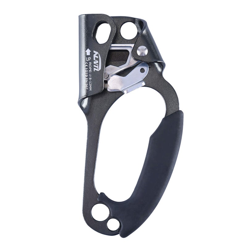 WILDKEN Climbing Hand Ascender Outdoor Mountaineering Tree Arborist Climbing Rappelling Equip Hand Ascender for 8-16MM Rope Left Right Hand Ascender - Image 1