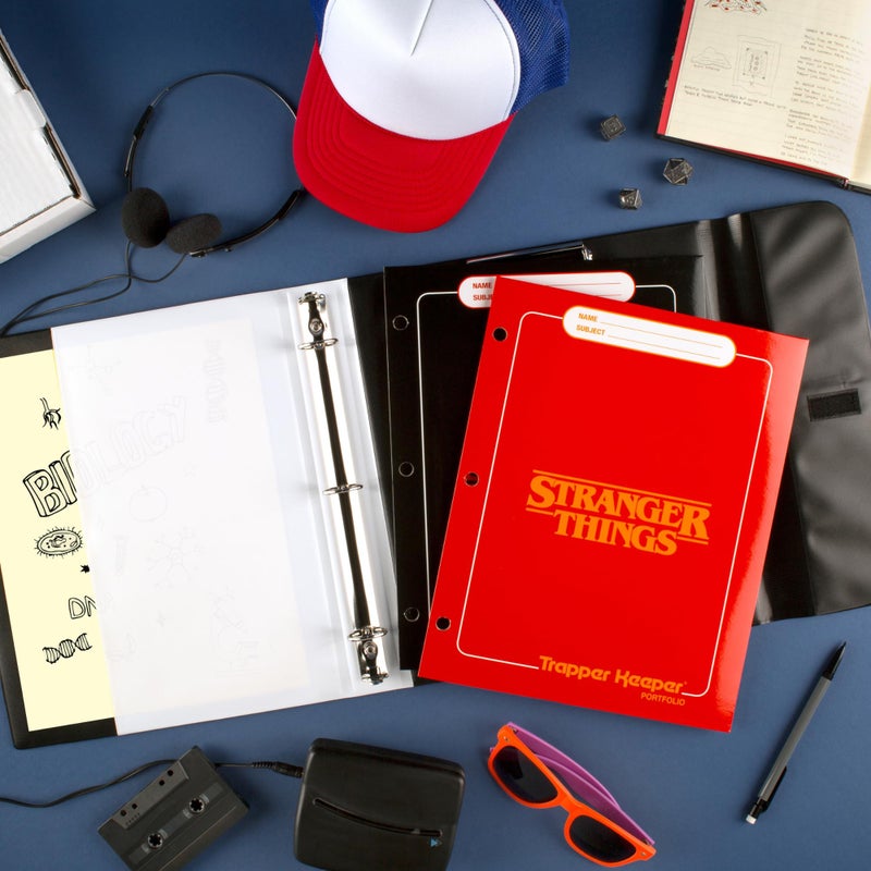 Mead Trapper Keeper Binder, Stranger Things, 1 Inch Binder with Folders and Pockets, Holds 8-1/2" x 11" Paper, Creatures (261138C) - Image 4