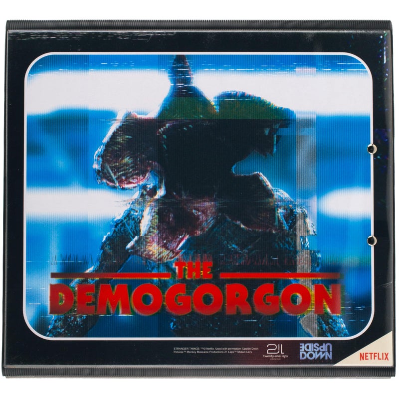 Mead Trapper Keeper Binder, Stranger Things, 1 Inch Binder with Folders and Pockets, Holds 8-1/2" x 11" Paper, Creatures (261138C) - Image 2
