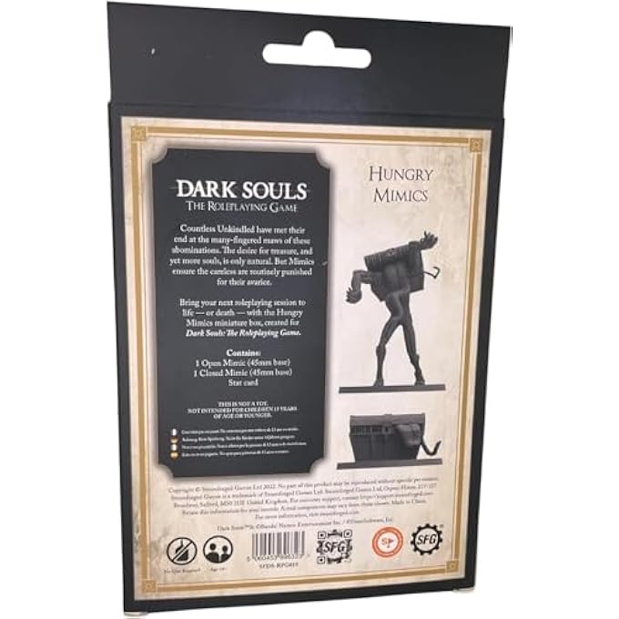 ألعاب ستيم فوجد Steamforged Games Dark Souls RPG Minis Wave - تقليد جائع - Image 5
